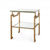 Anton Side Table, Gold
