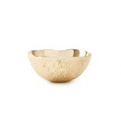 Coral Small Bowl, Brass Finish