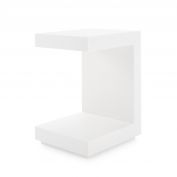 Essential Side Table, White