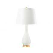 Oporto Medium Lamp, White