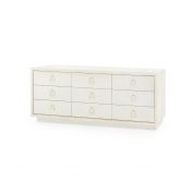 Parker Extra Large 9-Drawer, Silver