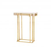 Prism Side Table, Gold