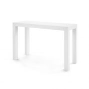 Parsons Console Table, White