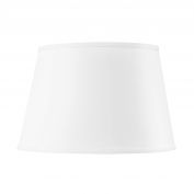 Shade 16-inch with Nickel, White Linen