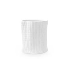 Corum Cache Pot, White