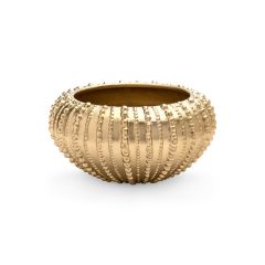 Diadema Bowl, Brass Finish
