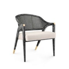 Edward Lounge Chair, Black