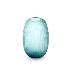Moderni Small Vase, Gray Blue